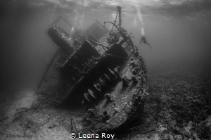 The Giannis D wreck by Leena Roy 